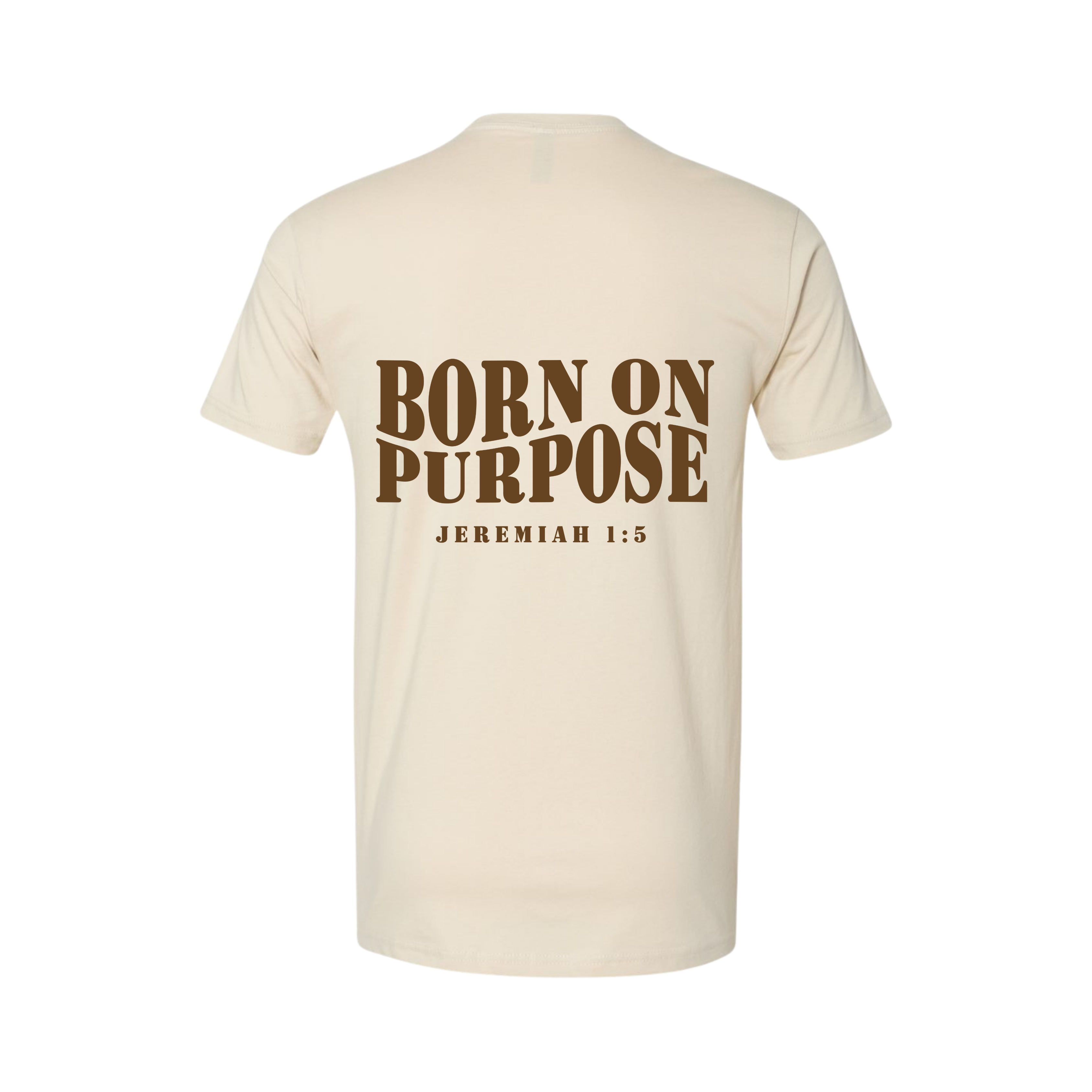Born On Purpose Tee - Cream